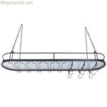 Շշերի դարակ Home ESPRIT սև 119 X 29 X 15 սմ