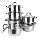 Խոհանոցային սպասք Feel Maestro MR-2120 արծաթե պողպատե 12 հատ