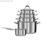 Խոհանոցային սպասք Smile MGK-10 պողպատե 10 հատ