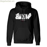 Unisex Hoodie Junji Ito Shock Black