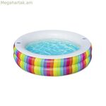 Փչովի մանկական լողավազան Bestway Rainbow 206 x 206 x 51 սմ