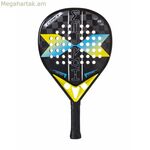 Պադելի ռակետ Harlem Padel Corex 18K դեղին կապույտ սև մոխրագույն