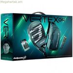Պադելի ռակետ Bullpadel Vertex 04 Comfort Pro Line 2026 սև ածխածնային մանրաթելից