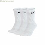 Սպորտային գուլպաներ Nike SX7664 100 սպիտակ, 3 զույգ