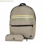Մարզասրահի պայուսակ Adidas CLASSIC 3S PC IZ1896 շագանակագույն
