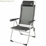 Ծալովի աթոռ գլխակալով Aktive սև 44 x 55 x 101 սմ