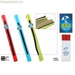 Ծովափնյա գորգ Colorbaby դեղին կապույտ կարմիր PVC 75 x 175 սմ