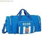 Սպորտային պայուսակ RCD Espanyol Կապույտ Սպիտակ 55 x 26 x 27 սմ