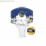 Բասկետբոլի զամբյուղ Wilson NBA Team Mini Hoop - Golden State Warriors Blue