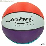 Բասկետբոլի գնդակ John Sports Rainbow 7 Ø 24 սմ 12 հատ