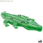 Փչովի լողավազանի լողացող Intex Crocodile 203 x 30 x 114 սմ (6 հատ)