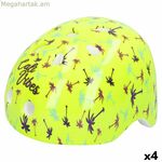 Մանկական հեծանվային սաղավարտ Colorbaby Neon Cali Vibes Yellow (4 հատ)
