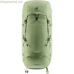 Զբոսաշրջային մեջքի պայուսակ Deuter Aircontact Lite 45+10 SL կանաչ պոլիեսթեր 55 L