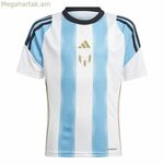 Ֆուտբոլային մարզաշապիկ Adidas Messi մարզումների համար Կապույտ-Սպիտակ