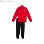 Մարզահագուստ մեծահասակների համար Puma Essentials Poly Suit Cl կարմիր տղամարդկանց համար