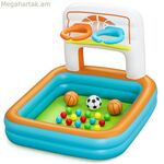 Bestway փչովի մանկական լողավազան զամբյուղներով, գնդիկներով 120x107x84 սմ +2 տարեկան այգի 52728