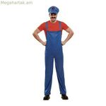Մեծահասակների համար նախատեսված զգեստ՝ Super Plumber My Other Me, կարմիր M/L