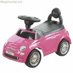 Եռանիվ հեծանիվ մեքենա FIAT 500 վարդագույն վարդագույն