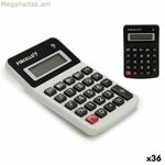 Հաշվիչ Pincello սպիտակ, սև, պլաստիկ 7,5 x 2,5 x 11,5 սմ արևային, փոքր (36 հատ)