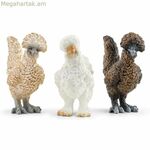 Գյուղատնտեսական կենդանիների հավաքածու Schleich Հավի ընկերներ պլաստիկ