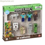 3D ջնջիչների հավաքածու PMI Kids World MC4070A 8 հատ