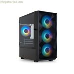ATX Semi-tower Box TooQ TQGCC901-B Black
