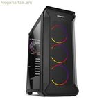 Micro ATX / Mini ITX / ATX Midtower պատյան Nox-Xtreme Hummer Quantum Black