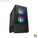 ATX/mATX կիսաաշտարակային տուփ Mars Gaming LED RGB LED RGB Micro ATX