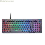 Խաղային ստեղնաշար Mars Gaming MKPROBES սև իսպանական Qwerty