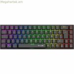 Խաղային ստեղնաշար G-Lab KEYZ TITAN սև AZERTY
