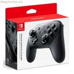 Nintendo Switch Pro Controller + USB մալուխ Nintendo Switch Pro Controller սև