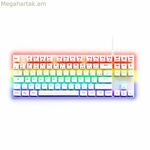 Խաղային ստեղնաշար G-Lab Mercury AZERTY սպիտակ