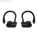Ականջակալներ ականջի մեջ՝ Savio TWS-03, սև գրաֆիտային