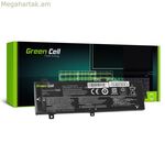 Նոութբուքի մարտկոց՝ կանաչ LE118, սև, 3500 mAh