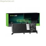 Նոութբուքի մարտկոց՝ կանաչ C21N1347, սև, 4000 mAh