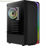 ATX կիսաաշտարակային տուփ Aerocool Bionic Black