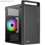 ATX կիսաաշտարակային տուփ Aerocool PGS CS-109-G-BK-v1 FRGB սև