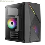 ATX կիսաաշտարակային տուփ Aerocool PGS RAIDER MINI-G-BK-v3