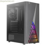 ATX տուփ Aerocool AEROPGSDELTA-A-BK-V1 սև