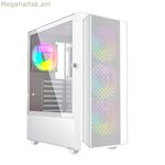 ATX կիսաաշտարակային մարտկոց GEMBIRD Fornax 4000W ARGB սպիտակ, բազմագույն