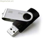 USB կրիչ GoodRam UTS2 Սև Արծաթագույն 32 ԳԲ 5 ՄԲ/վ-20 ՄԲ/վ (1 հատ)