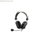Ականջակալներ միկրոֆոնով A4 Tech EVO Vhead 50 սև