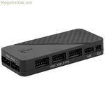 USB հանգույց Aerocool H66F սև