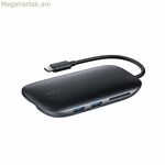 USB հանգույց Aukey CB-C71 սև 100 Վտ