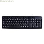 Esperanza EK129 սև անգլերեն QWERTY ստեղնաշար