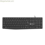 Ստեղնաշար Natec NKL-1950 սև Qwerty ԱՄՆ