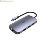 USB հանգույց Unitek D1071A սև-արծաթագույն