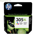 HP 305XL օրիգինալ թանաքային փամփուշտ՝ երկնագույն/մանուշակագույն/դեղին