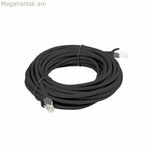 UTP կատեգորիայի 5e կոշտ ցանցային մալուխ Lanberg PCU5-10CC-0500-BK սև 5 մ
