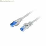 Կատեգորիա 6 կոշտ FTP RJ45 մալուխ Lanberg PCF6A-10CC-0200-S մոխրագույն 2 մ
